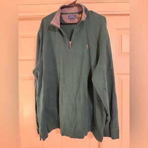 Polo Ralph Lauren Men’s Estate-Rib Quarter-Zip Pullover XXL